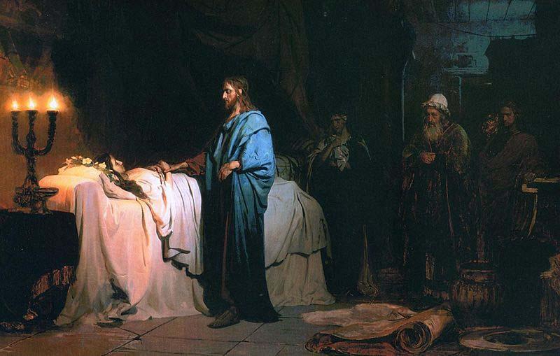 Ilya Repin Raising of Jairus Daughter